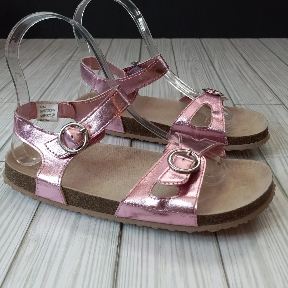 Gymboree Pink Metallic Sandals